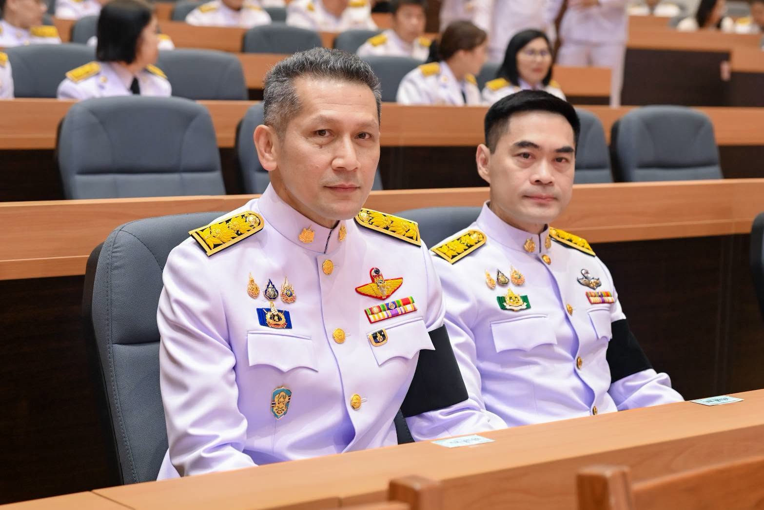 กรมทรัพยากรน้ำร่วมพิธีบำเพ็ญกุศล น้อมรำลึกเนื่องในวันนวมินทรมหาราช 13 ตุลาคม 2569